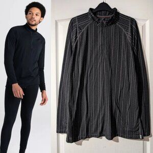 SAXX | Men's Viewfinder 1/2 Zip Sweatshirt In 'Have A Nice Day '